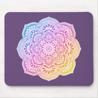 Prism Flower Mandala Mousepad マウスパッド