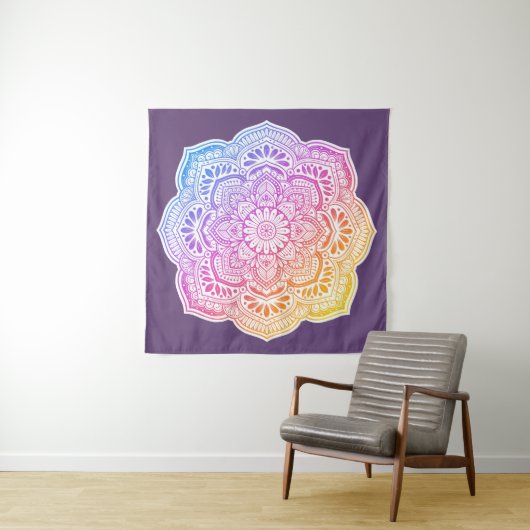 Prism Flower Mandala Tapestry タペストリー (インサイチュ)