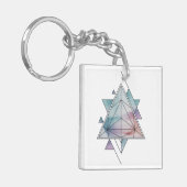 Prism Geometry Charm キーホルダー (正面左)