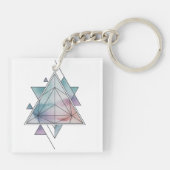 Prism Geometry Charm キーホルダー (裏面)