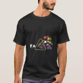 Prism Panda Philosophy Rainbow Triangular Prism Sc Tシャツ (正面)