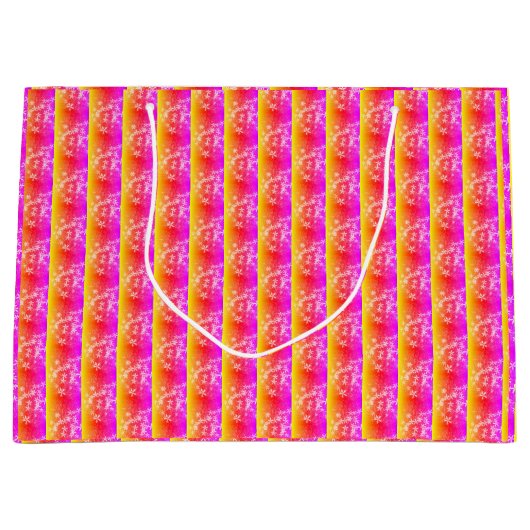 "Prism Pattern" Gift Bag ラージペーパーバッグ (正面)