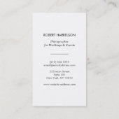 PRISM PHOTO in BLACK (Vertical) 名刺 (裏面)