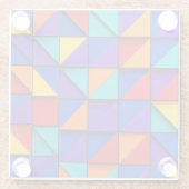 Prism Tile ガラスコースター (裏面)