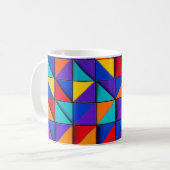 Prism Tile コーヒーマグカップ (正面左)