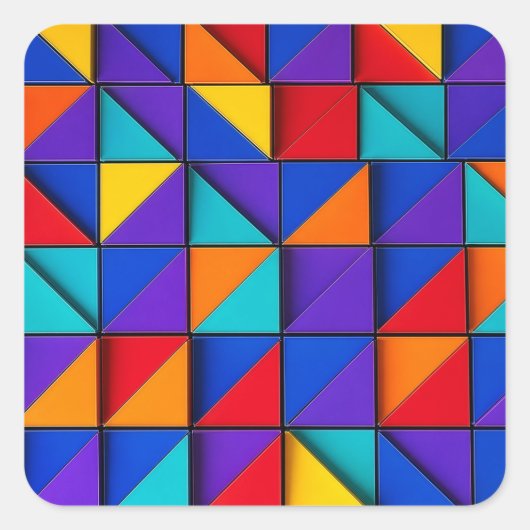 Prism Tile スクエアシール (正面)