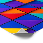 Prism Tile ポスター (角)