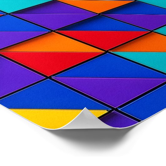 Prism Tile ポスター (角)