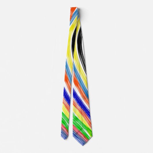 "Prisma Wave" Tie ネクタイ (裏面)