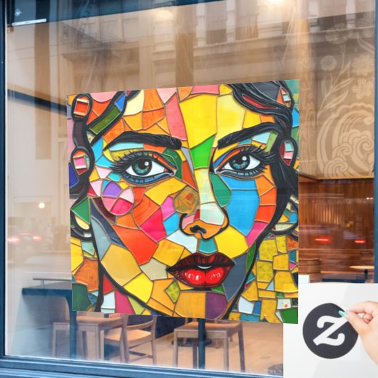 “Prismara” - Fragments of Her Flame ウィンドウサイン (カフェ窓)