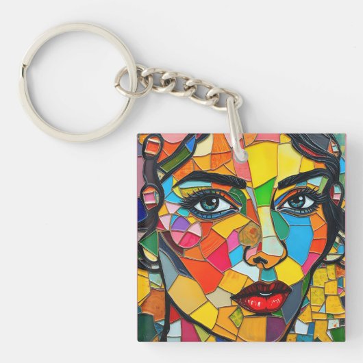 “Prismara” - Fragments of Her Flame キーホルダー (正面)