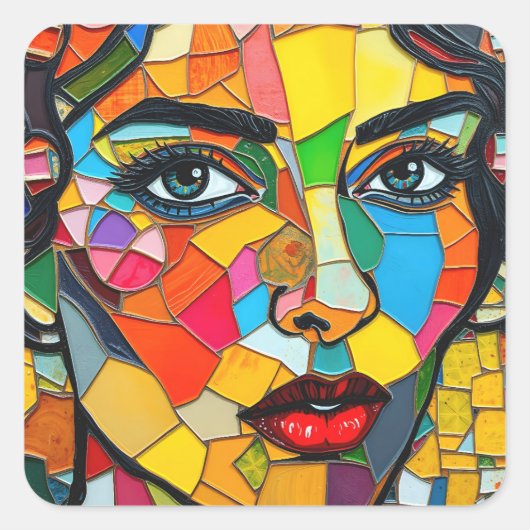 “Prismara” - Fragments of Her Flame スクエアシール (正面)