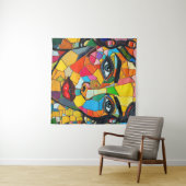 “Prismara” - Fragments of Her Flame タペストリー (インサイチュ(横))