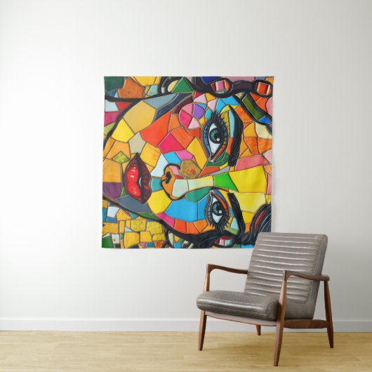 “Prismara” - Fragments of Her Flame タペストリー (インサイチュ(横))