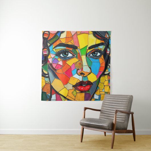 “Prismara” - Fragments of Her Flame タペストリー (インサイチュ)