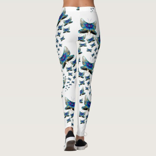 Prismatic Butterfly Cascade Leggings レギンス (裏面)
