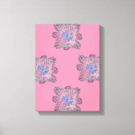 Prismatic Current Abstract Flow Art キャンバスプリント