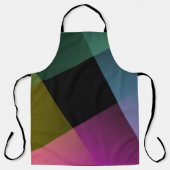 Prismatic Geometric Abstract Apron エプロン (正面)