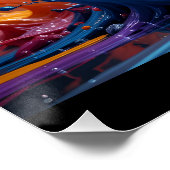 Prismatic Paint Columns ポスター (コーナー)