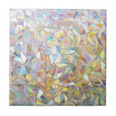 Prismatic Stained Glass Effect - Rainbow Prismatic タイル (正面)