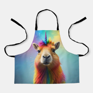 Prismhorn: The Rainbow Capybaraicorn エプロン