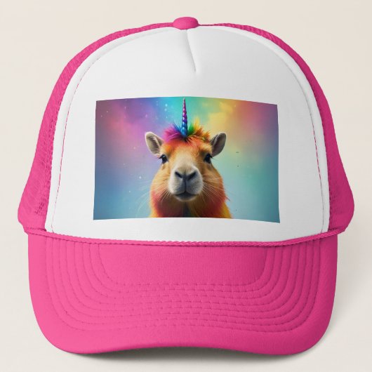 Prismhorn: The Rainbow Capybaraicorn キャップ (正面)