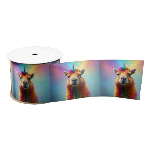 Prismhorn: The Rainbow Capybaraicorn サテンリボン (リール)