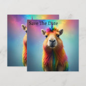 Prismhorn: The Rainbow Capybaraicorn セーブザデート (正面/裏面)