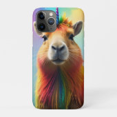 Prismhorn: The Rainbow Capybaraicorn Case-Mate iPhoneケース (裏)
