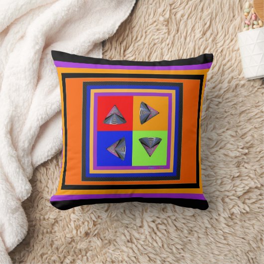 Prisms Repeat Decorator  クッション (ブランケット)