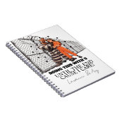 Prison Cards Long Distance Doing Time ノートブック (右側)