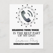 Prison Cards Long Distance Phone Calls ポストカード (正面)