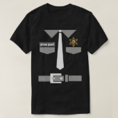 Prison Guard Halloween Costume  Correctional Offic Tシャツ (デザイン正面)