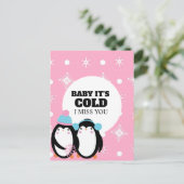 Prison Long Distance Winter Love ポストカード (スタンド正面)