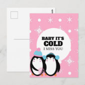 Prison Long Distance Winter Love ポストカード (正面/裏面)