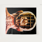 Prison of the Mind – Surreal Conceptual Wall Art  タペストリー (正面(横))