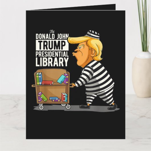 Prison Trump Presidential Library カード (正面)