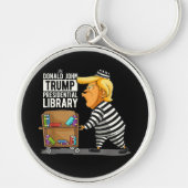 Prison Trump Presidential Library キーホルダー (正面)
