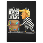 Prison Trump Presidential Library クリップボード (裏面)