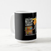 Prison Trump Presidential Library コーヒーマグカップ (正面左)