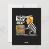Prison Trump Presidential Library シーズンカード (裏面)