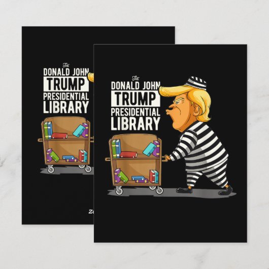 Prison Trump Presidential Library シーズンカード (正面/裏面)