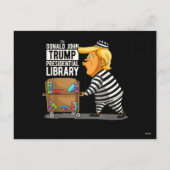 Prison Trump Presidential Library シーズンポストカード (裏面)