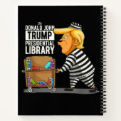 Prison Trump Presidential Library ノートブック (裏面)