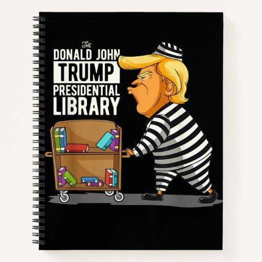 Prison Trump Presidential Library ノートブック (正面)