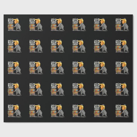 Prison Trump Presidential Library ラッピングペーパー (フラット)