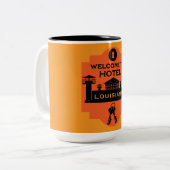 Prison Visit Gift ツートーンマグカップ (正面左)