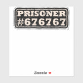 Prisoner 67 Meme シール (シート)