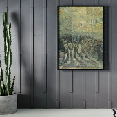 Prisoners Exercising by Vincent van Gogh ポスター