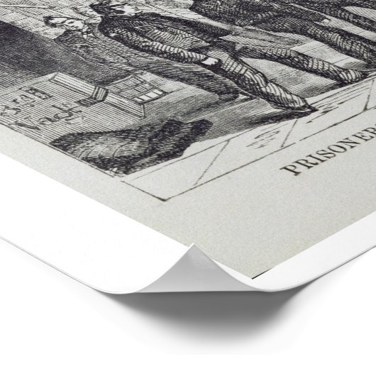 Prisoners Working at the Tread-Wheel and Others Ex ポスター (角)